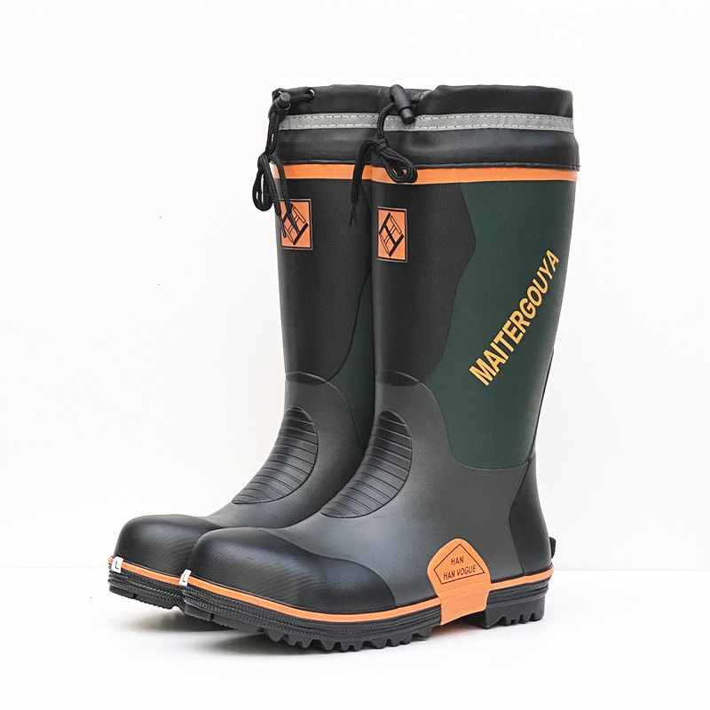 Hunting Boot Insole - กันน้ําตกปลาล่าสัตว์รองเท้าฝน, Anti SLIP Sole รองเท้ายาง, ผู้ชายผู้หญิงการล่าสัตว์เดินป่าทํางานต้นน้ํา