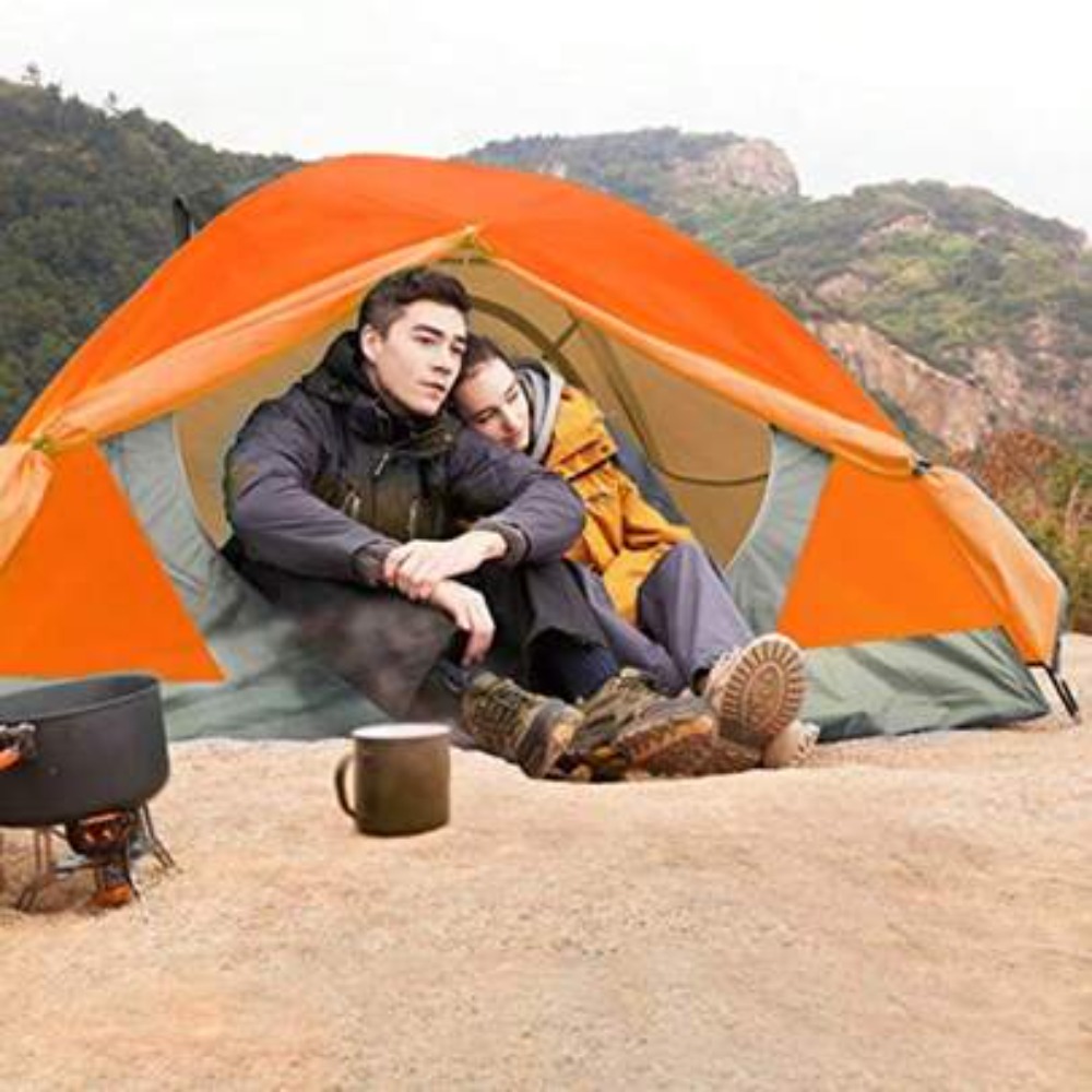 Outdoor Hunting Tent - เต็นท์แคมป์ปิ้งสำหรับ 2-4 คน น้ำหนักเบา กันน้ำ ติดตั้งง่าย