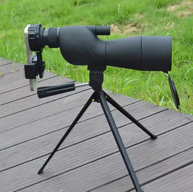 Hunting Outdoor Watch - กล้องส่องทางไกลซูมกำลังขยายสูง 25-75x60 HD พร้อมปริซึม Bak4 สำหรับการตั้งแคมป์กลางแจ้ง