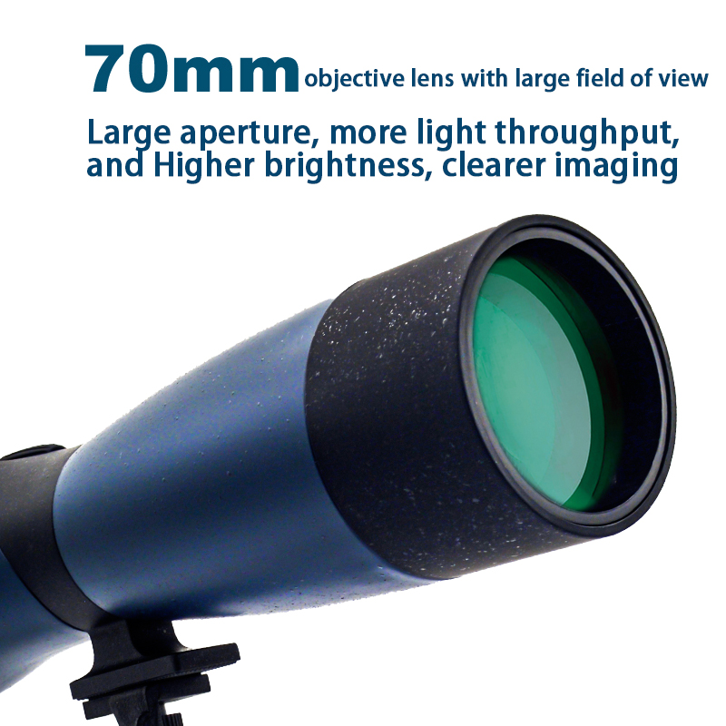 25-75x70 SpottingขอบเขตซูมMono - Hunting Outdoor Watch บทวิจารณ์และราคา