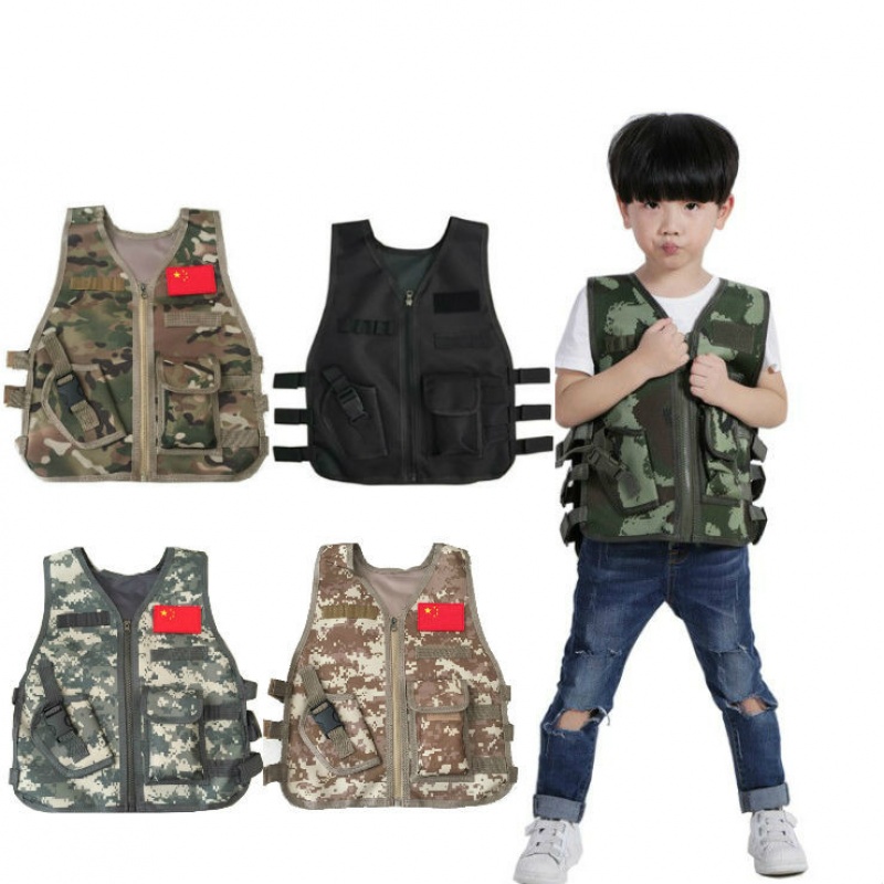 เสื้อกั๊กเด็กแบบลายพรางสำหรับฝ - Outdoor Hunting Games For Kids บทวิจารณ์และราคา