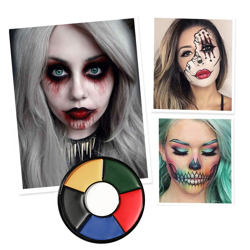 พาเลทสีเพ้นท์หน้า 6 สี สำหรับง - Camo Face Paint บทวิจารณ์และราคา