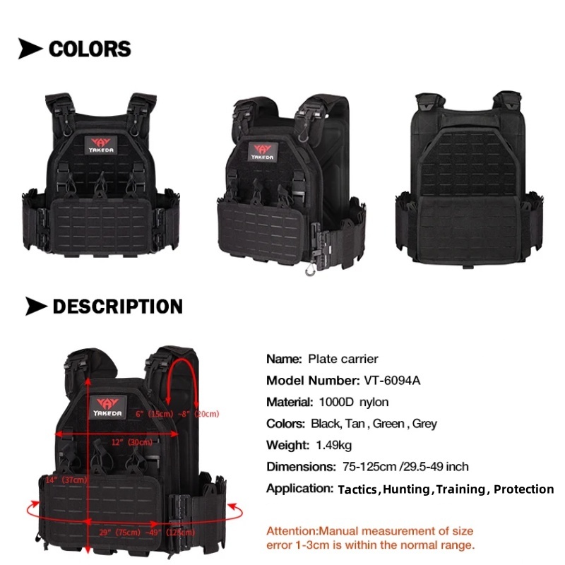 เสื้อกั๊กยุทธวิธี YAKEDA รุ่น  - Outdoor Hunting Vest บทวิจารณ์และราคา