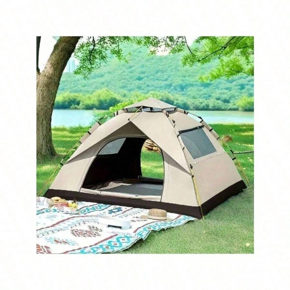 เต็นท์อัตโนมัติสำหรับ 2-4 คน ต - Outdoor Hunting Tent บทวิจารณ์และราคา