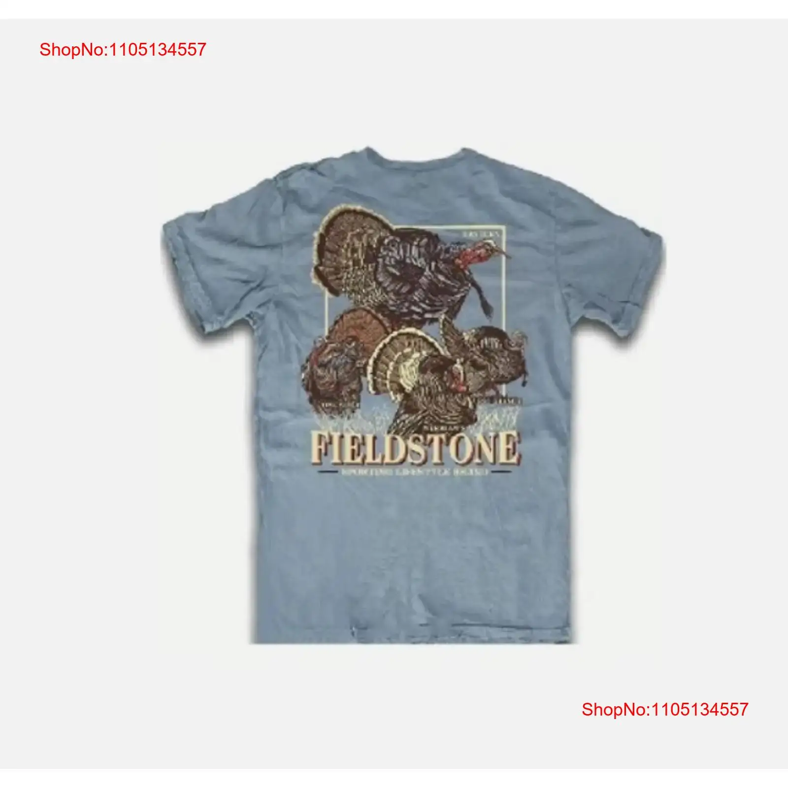 เสื้อยืดลาย Fieldstone Turkey  - Wildman Hunting & Outdoor Reviews บทวิจารณ์และราคา