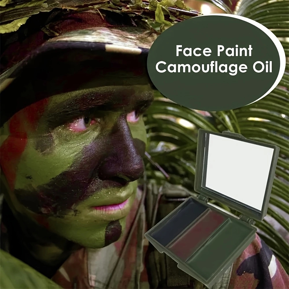 ชุดอุปกรณ์เพ้นท์หน้าลายพรางสาม - Camo Face Paint บทวิจารณ์และราคา