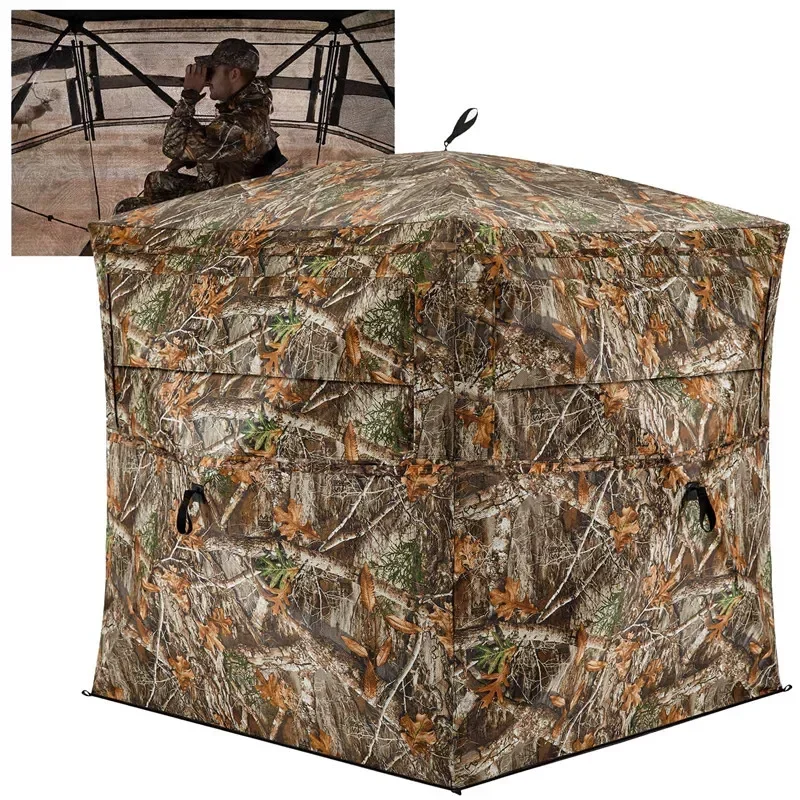 เต็นท์ลายพรางสำหรับตั้งแคมป์แล - Outdoor Hunting Tent บทวิจารณ์และราคา