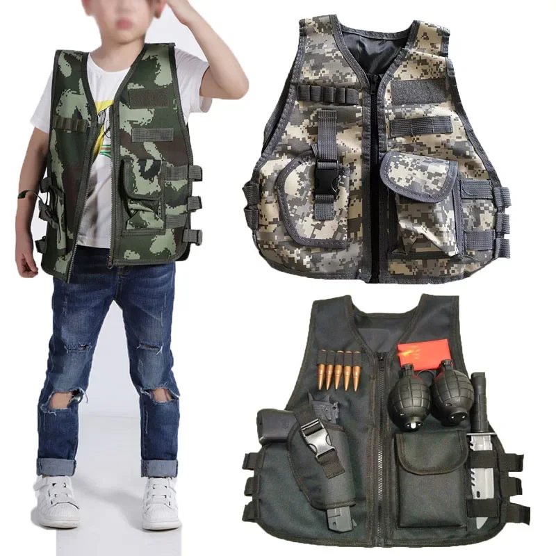 แฟนกลางแจ้งเด็กเสื้อกั๊กยุทธวิ - Outdoor Hunting Games For Kids บทวิจารณ์และราคา