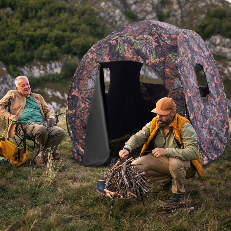 เต็นท์ล่าสัตว์แบบป๊อปอัพ 3 คน, - Outdoor Hunting Tent บทวิจารณ์และราคา