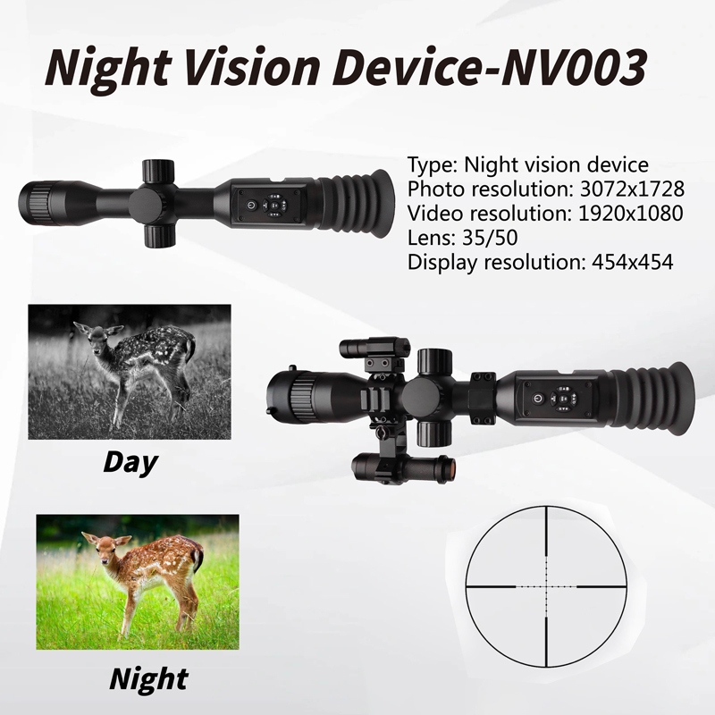 กล้องส่องกลางคืนอินฟราเรดแบบให - Hunting Outdoor Day บทวิจารณ์และราคา