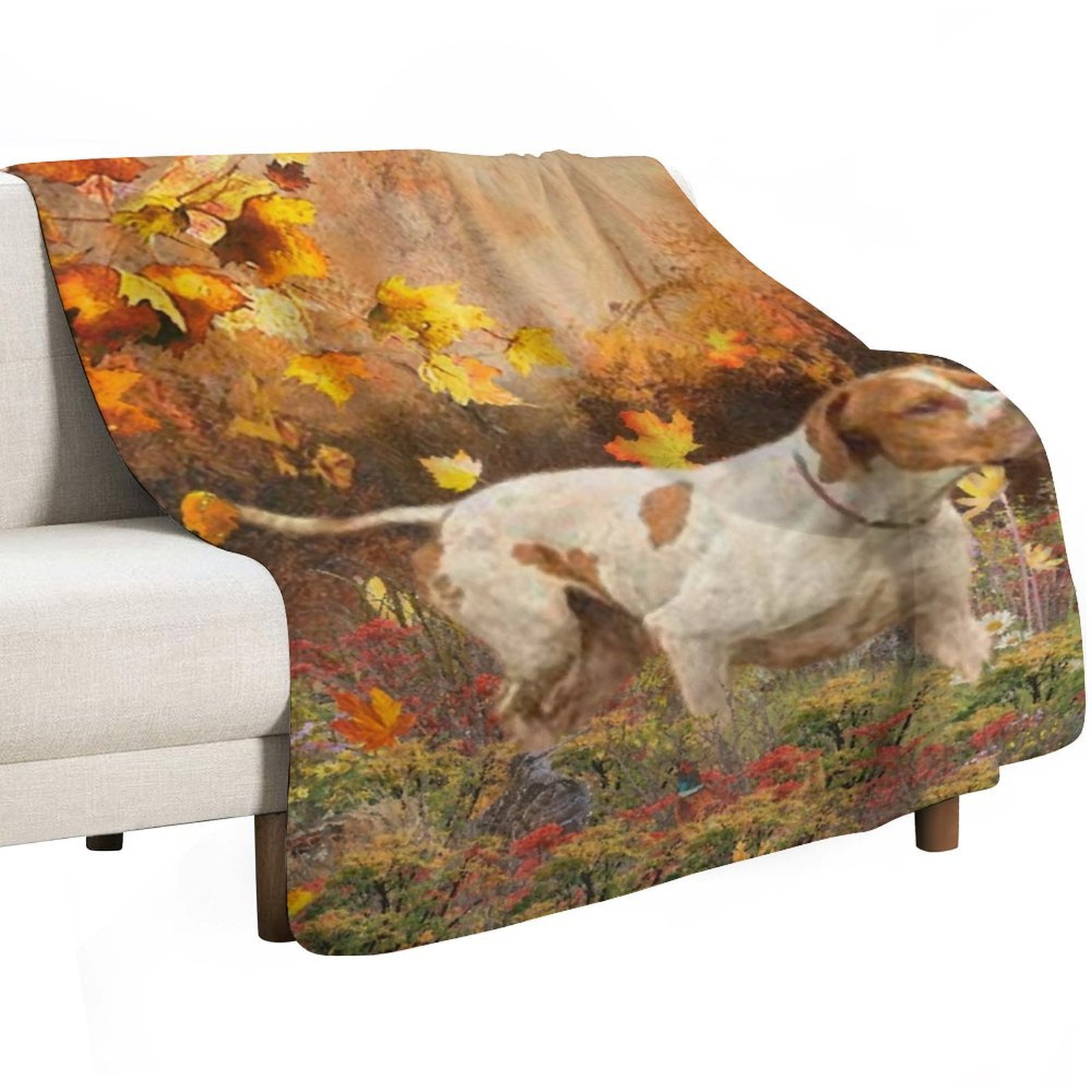 English Pointer Hunts Throw Bl - Outdoor Hunting Blanket บทวิจารณ์และราคา