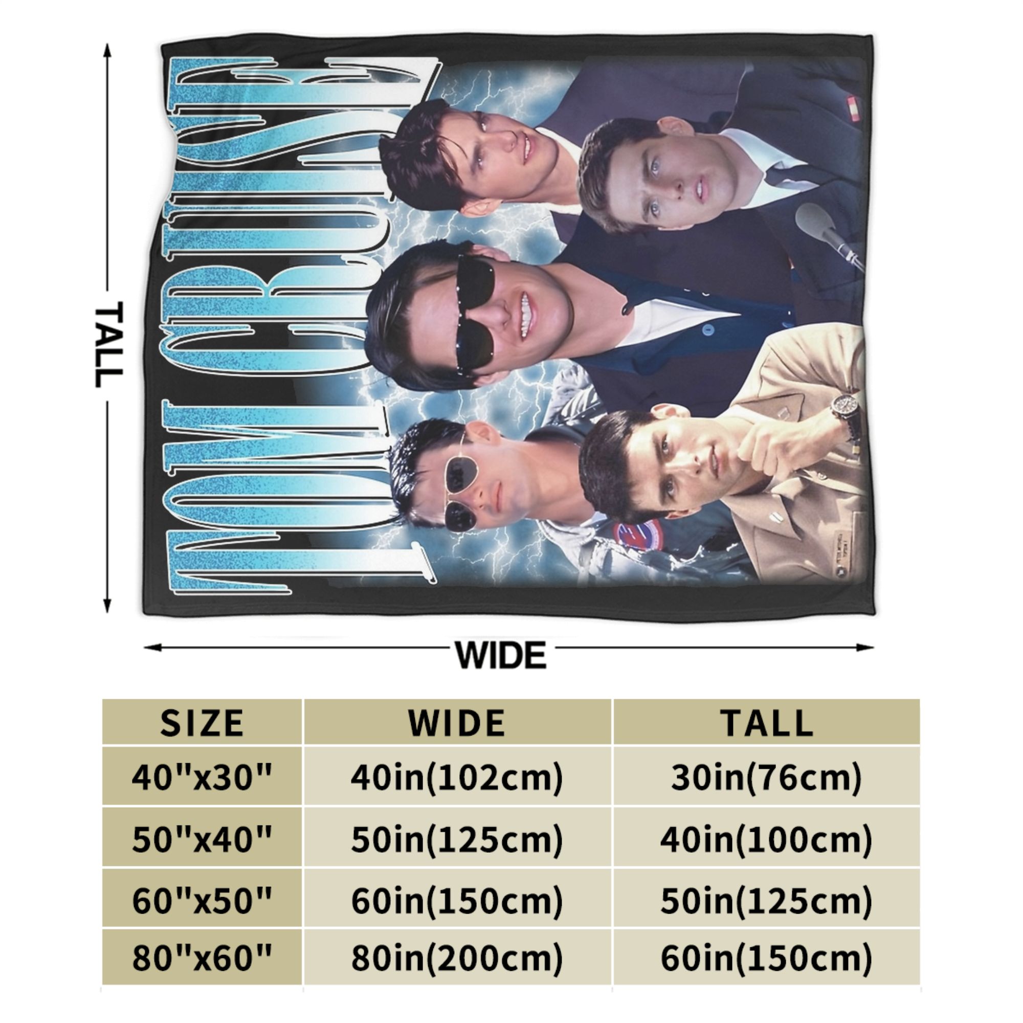 ผ้าห่มลายทอมครูซ วินเทจยุค 90s - Outdoor Hunting Blanket บทวิจารณ์และราคา
