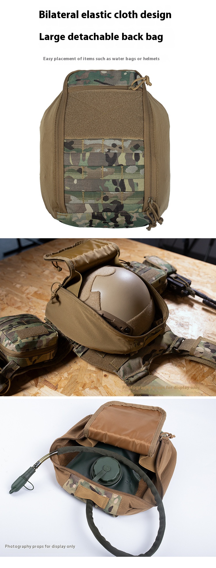 เสื้อกั๊กยุทธวิธี YAKEDA 8833  - Outdoor Hunting Vest บทวิจารณ์และราคา