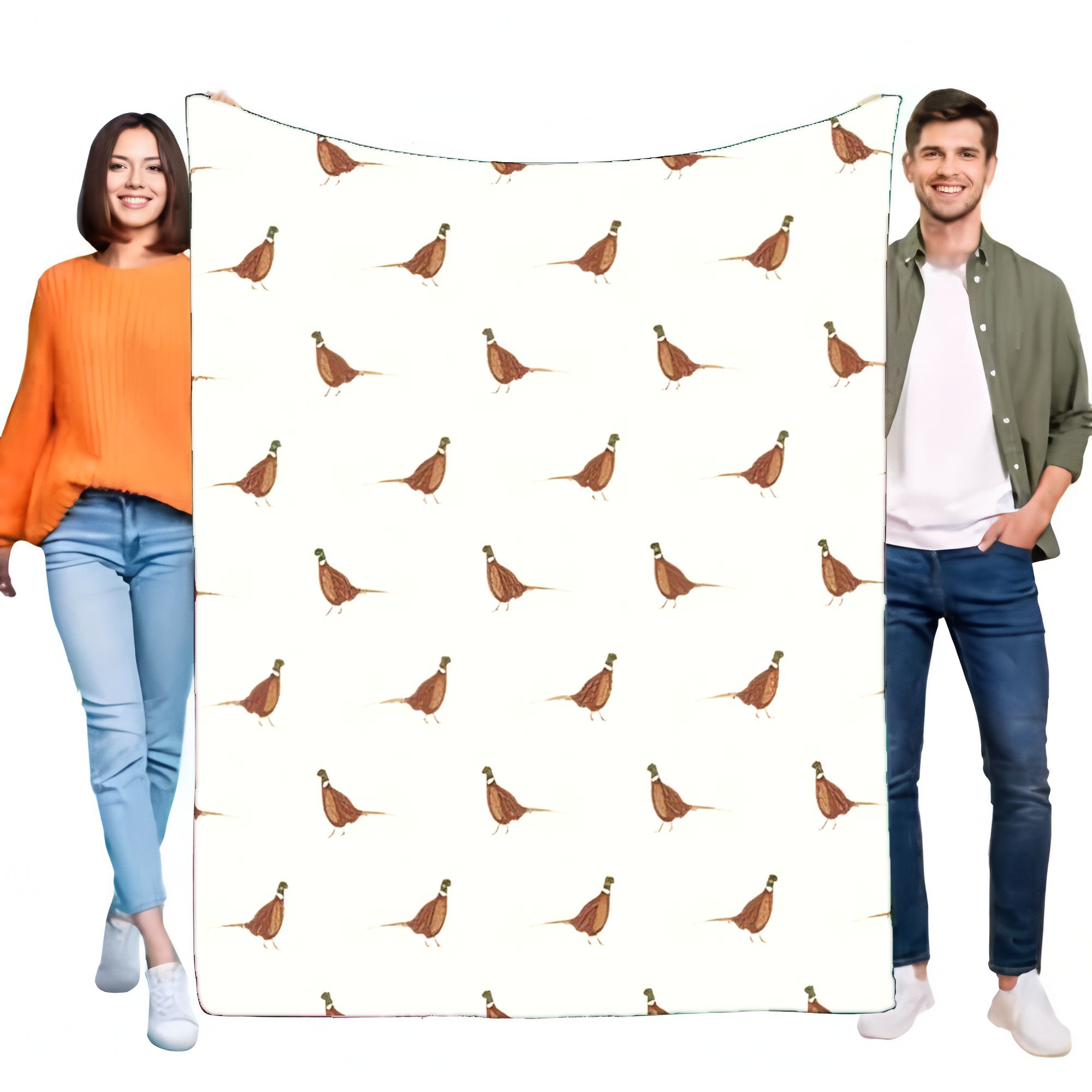 ผ้าห่มลายพิมพ์นกฟ้าชนิดเรียบง่ - Outdoor Hunting Blanket บทวิจารณ์และราคา