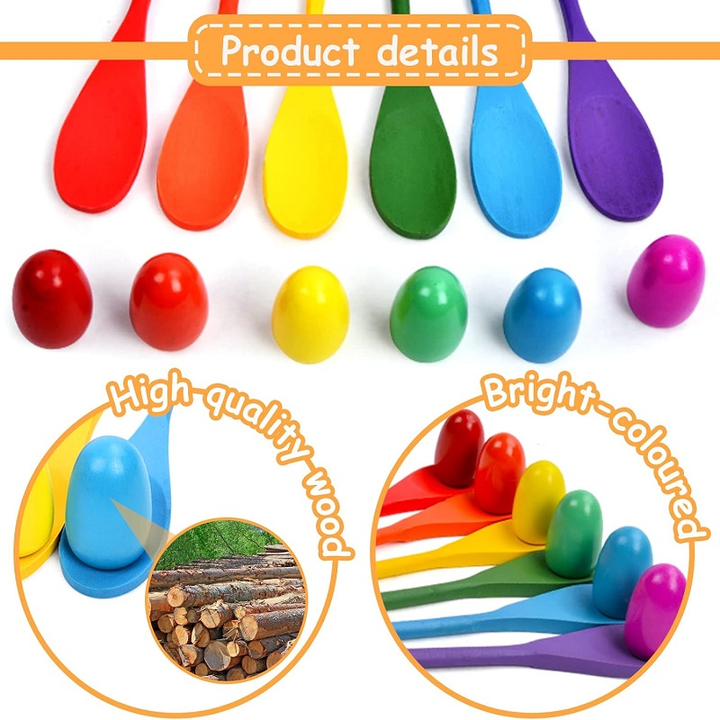 ชุดช้อนไข่ไม้6ชิ้นชุดแข่งขันแข - Outdoor Hunting Games For Kids บทวิจารณ์และราคา
