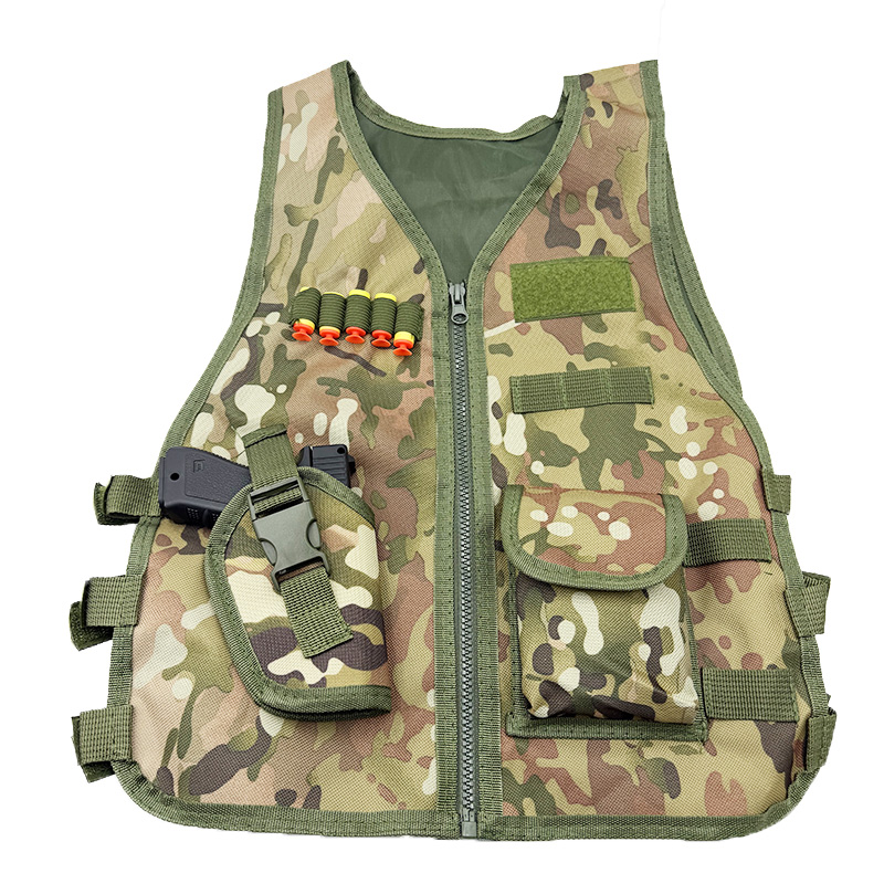เสื้อกั๊กเด็กสำหรับกิจกรรมกลาง - Outdoor Hunting Games For Kids บทวิจารณ์และราคา