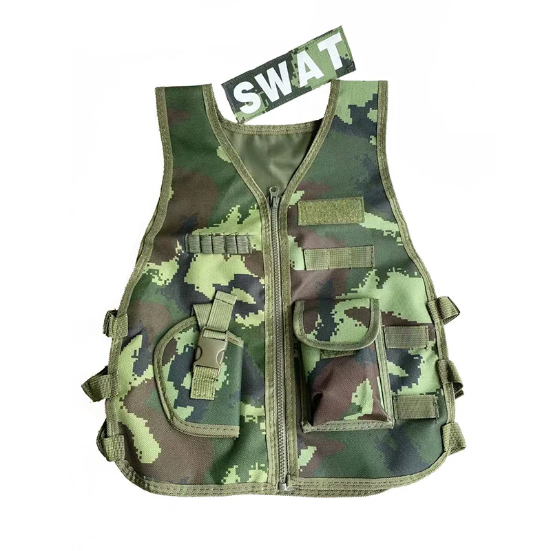 เสื้อกั๊กเด็กสำหรับกิจกรรมกลาง - Outdoor Hunting Games For Kids บทวิจารณ์และราคา