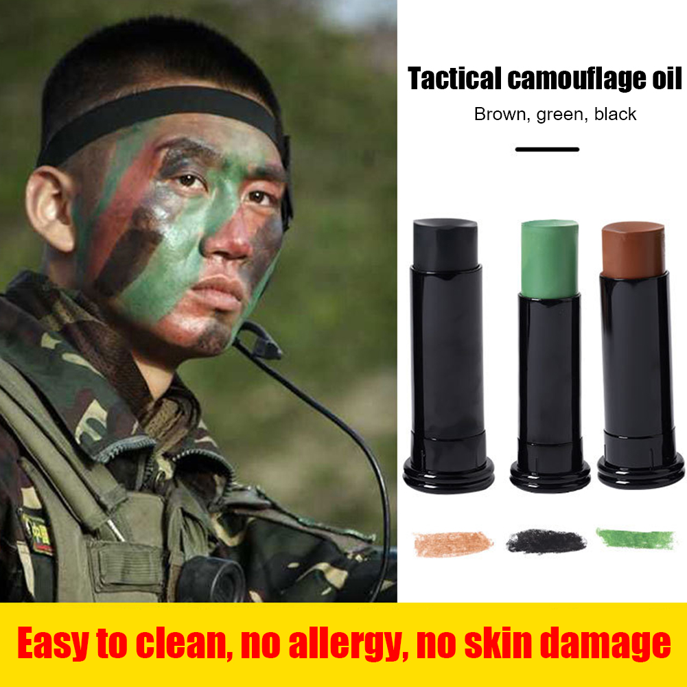 ชุดสูทน้ำมัน3ชิ้นลายพรางป่าไม้ - Camo Face Paint บทวิจารณ์และราคา