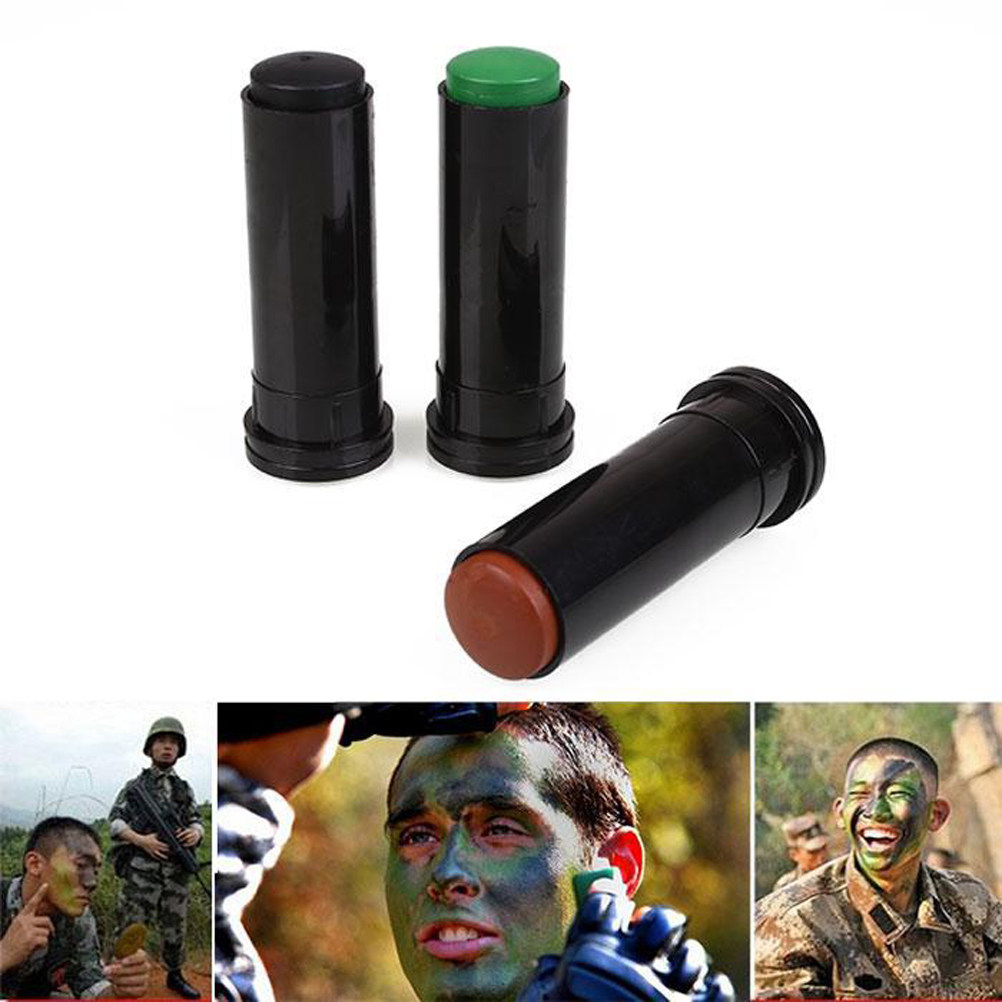 3 ชิ้น แคมโอ เฟส เพ้นท์ ปลอดภั - Camo Face Paint บทวิจารณ์และราคา