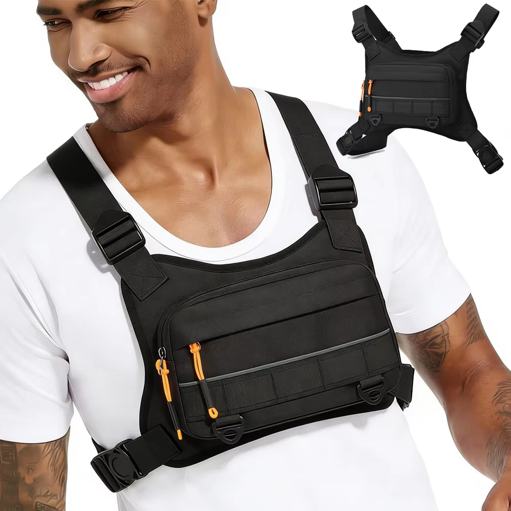 เสื้อกั๊กสะพายหน้าสำหรับปั่นจั - Outdoor Hunting Vest บทวิจารณ์และราคา