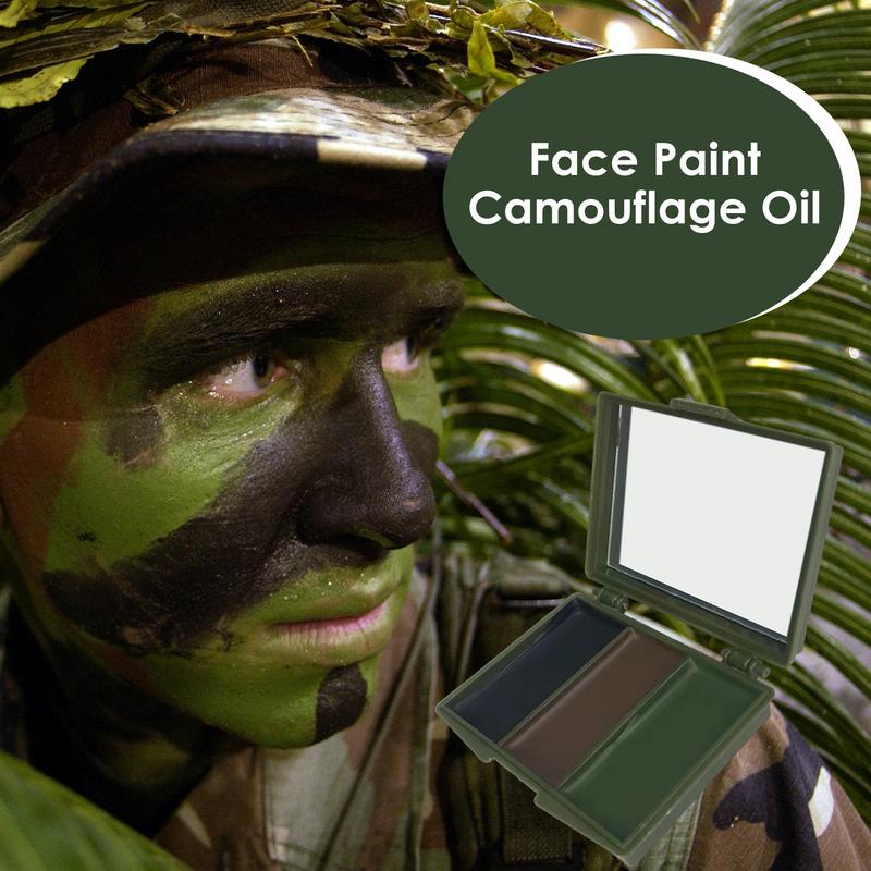 3 สีแฟนกองทัพ CS ยิง Face Pain - Camo Face Paint บทวิจารณ์และราคา