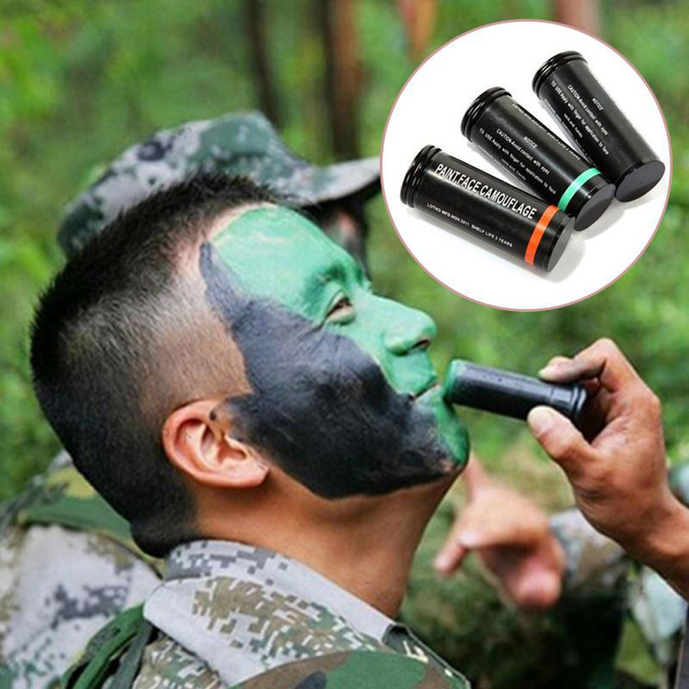 ชุดสีเพ้นท์หน้าลายพราง 3 ชิ้น  - Camo Face Paint บทวิจารณ์และราคา